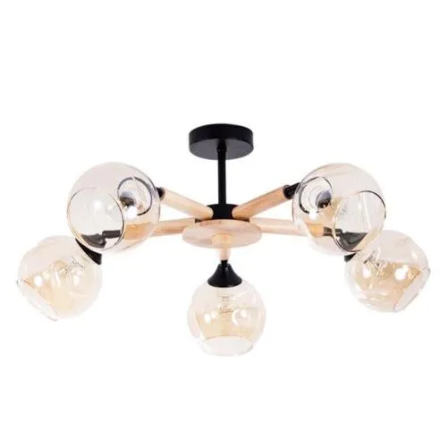 Потолочная люстра Arte Lamp Branson A4370PL-5BR 