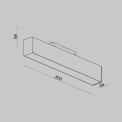 Трековый светодиодный светильник для магнитного шинопровода Maytoni Technical Basis TR012-2-12W3K-W  фото 3