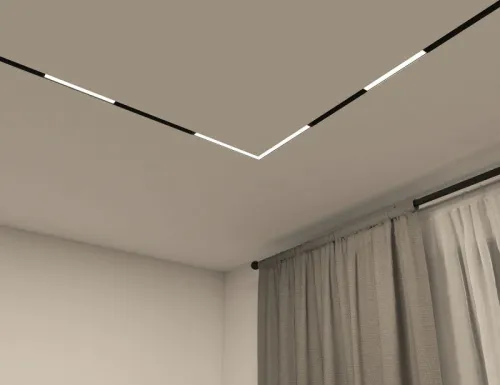 Трековый светодиодный светильник Denkirs Smart Linear DK8014-BK  фото 7